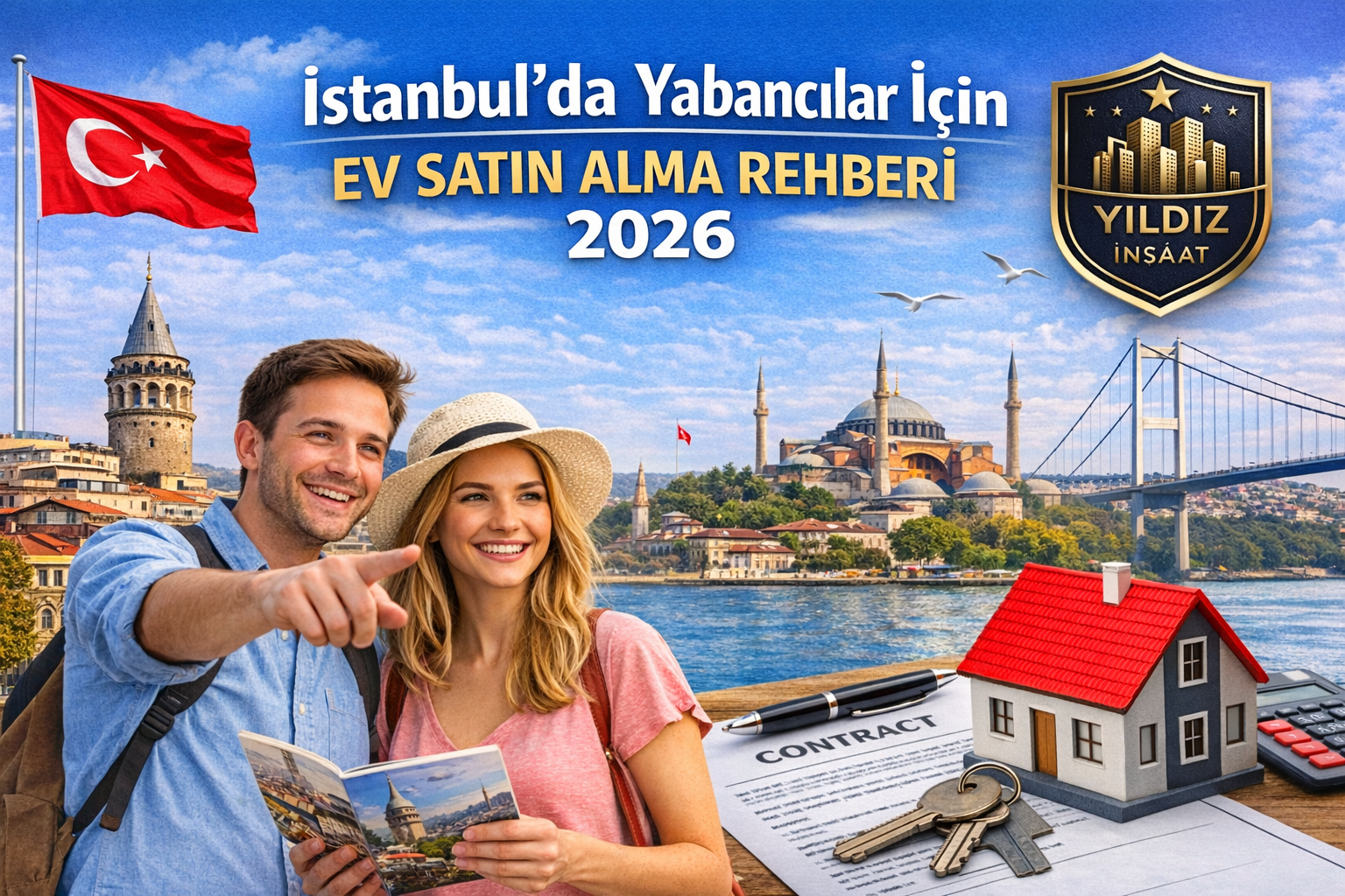 İstanbul’da Yabancılar İçin Ev Satın Alma Rehberi 2026 | Yıldız İnşat