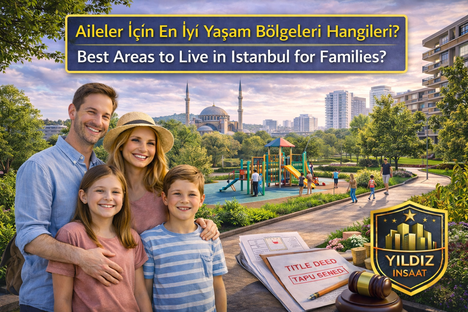 İstanbul’da Aileler İçin En İyi Yaşam Bölgeleri 2026 | Yıldız İnşat